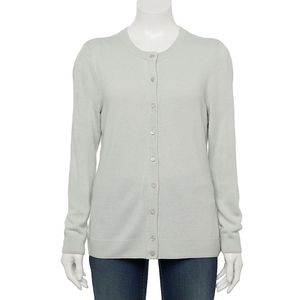 👀50% OFF🤍 NWT‼️ Croft and Barrow brand Button Down Cardigan